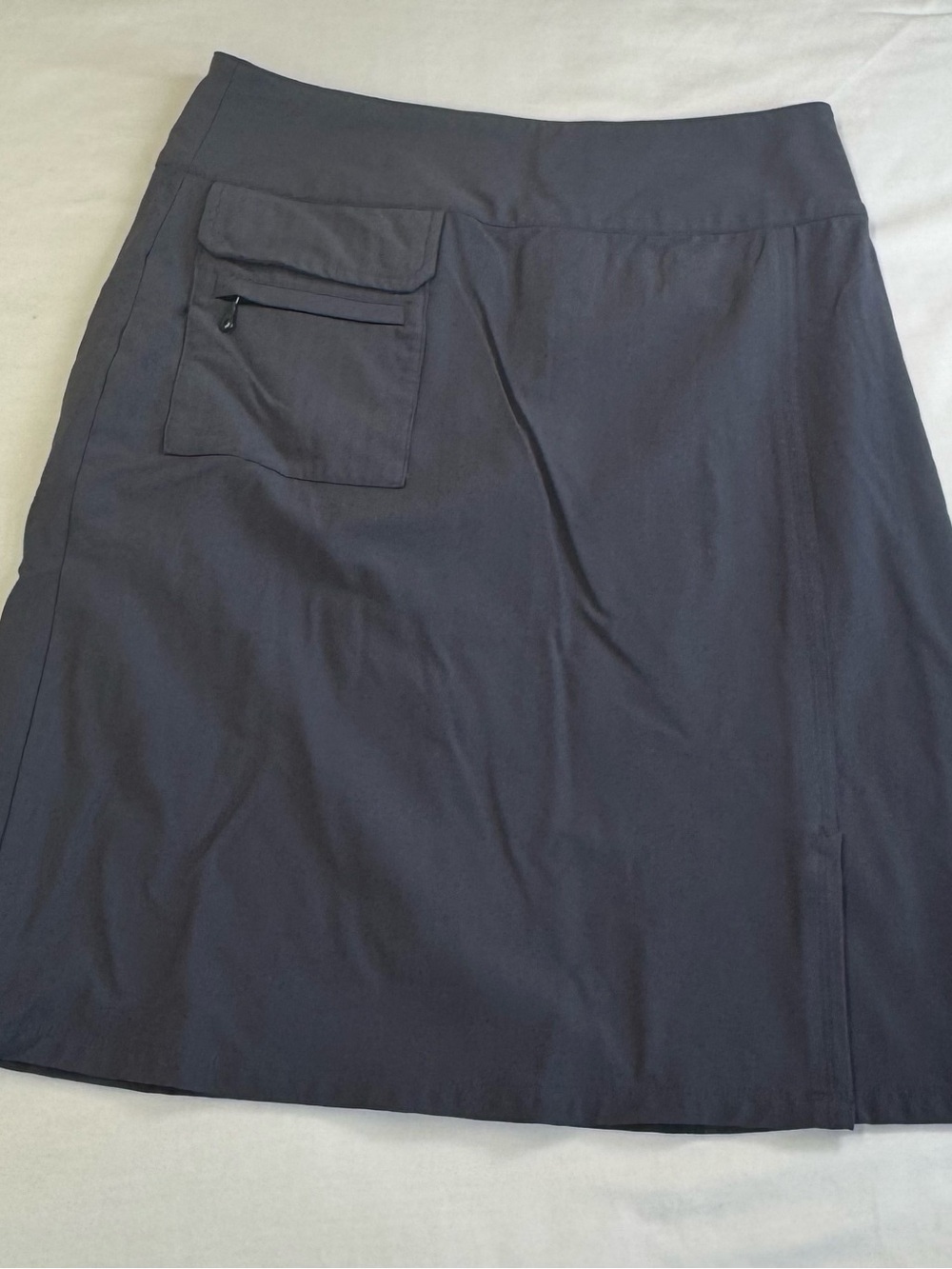REI Women’s Size 8 Gray Hiking Skort Stretch Outdoor Travel Skirt
